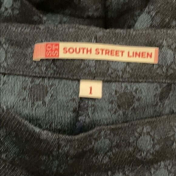 SOUTH STREET LINEN Wide-Leg Crop Pant Linen Wool - Picture 7 of 11